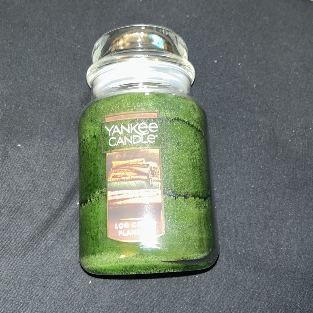 NWT Yankee Candle Log Cabin Flannel - Picture 4 of 8